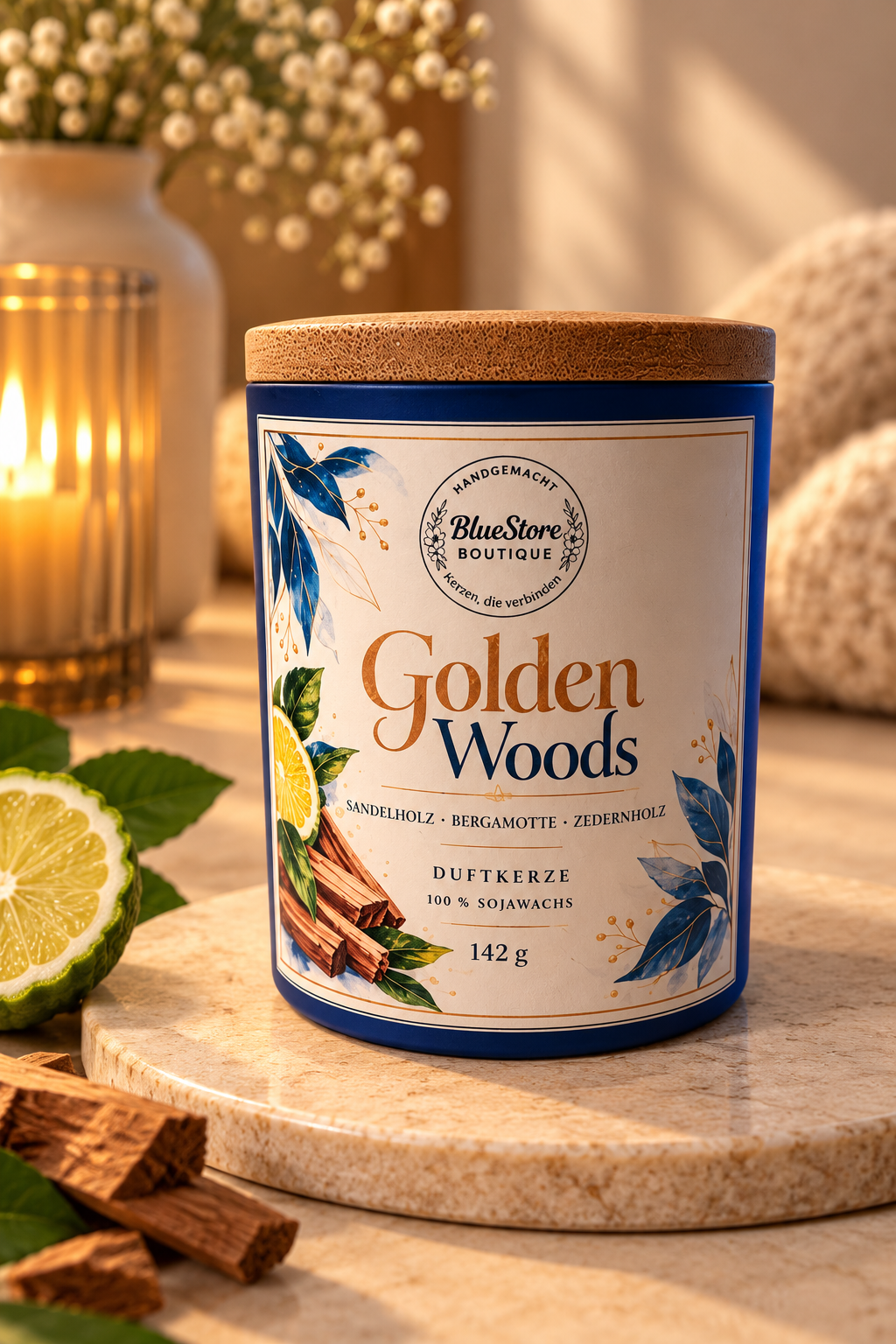 Golden Woods – Duftkerze