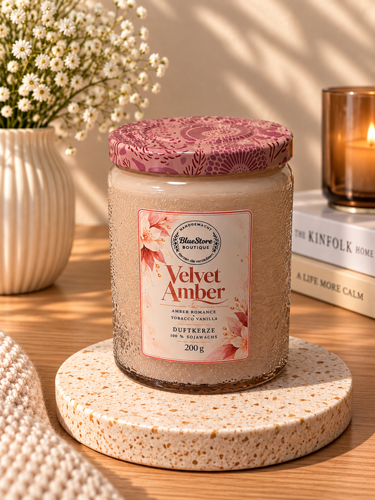 Velvet Amber – Duftkerze
