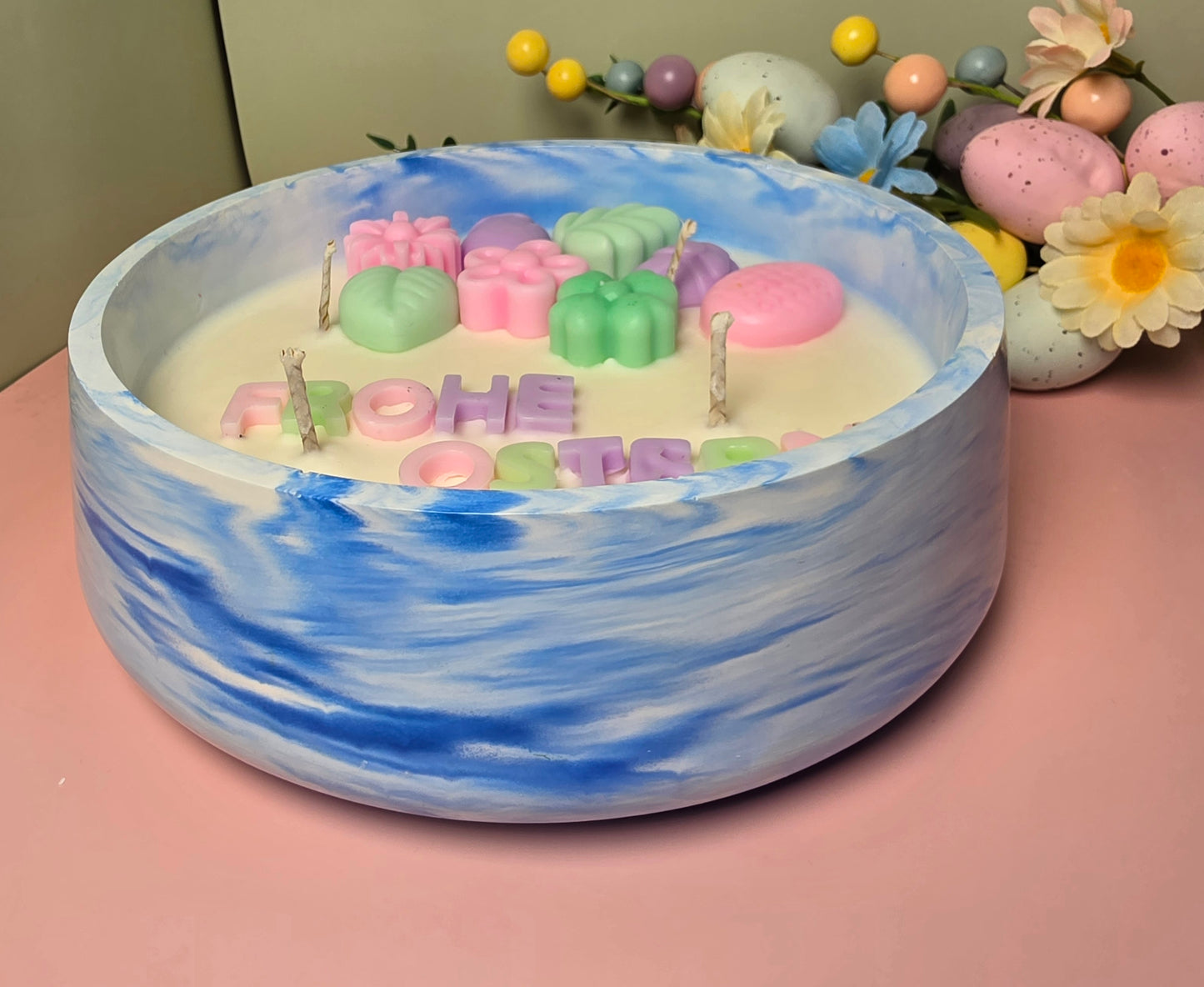 Frohe Ostern Duftkerze