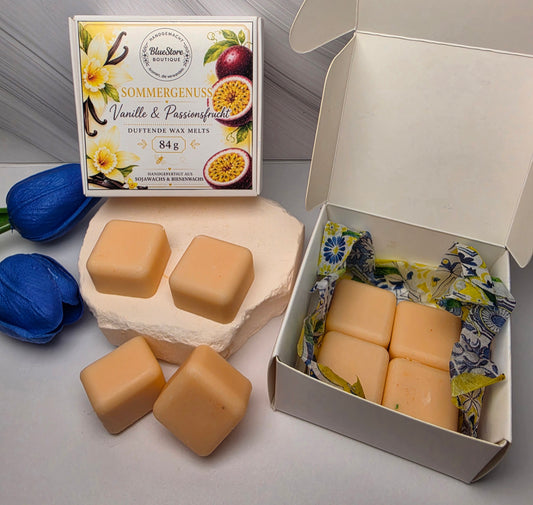 Sommergenuss – Vanille & Passionsfrucht | Duftende Wax Melts