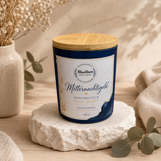 Mitternachtsgold – Bergamotte & Warm Santal