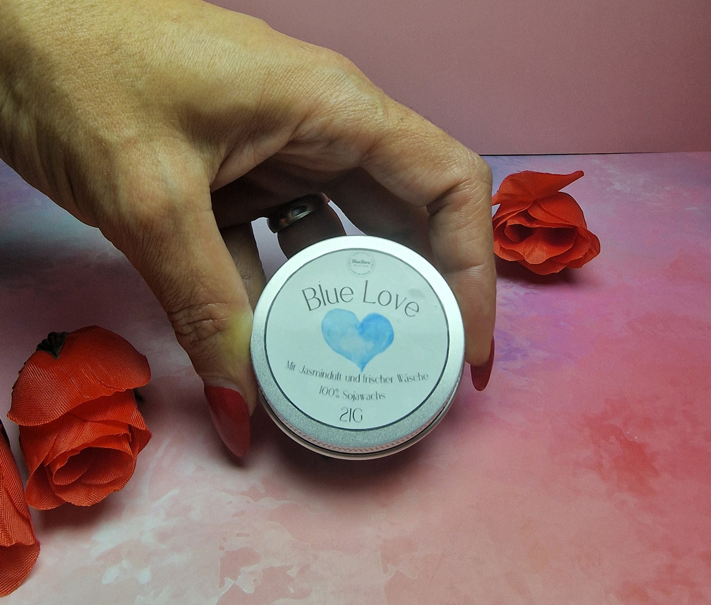 Blue Love – Duftkerze