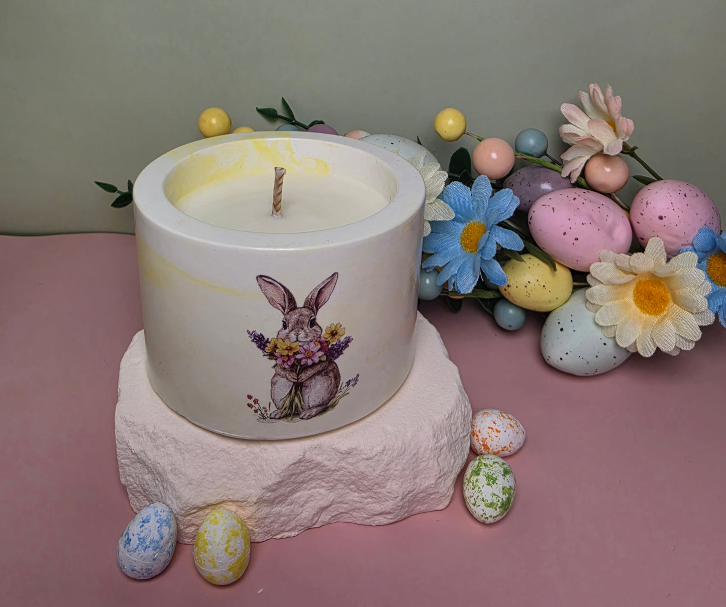 Osterfreude Duftkerze