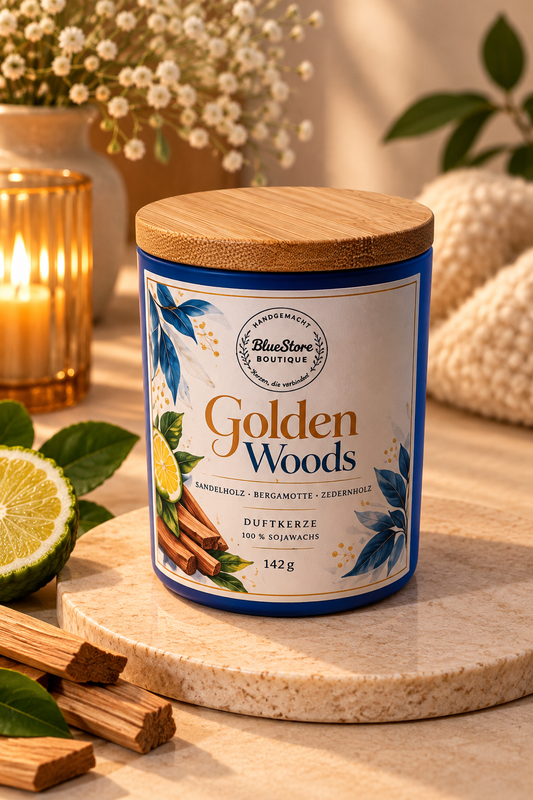 Golden Woods – Duftkerze