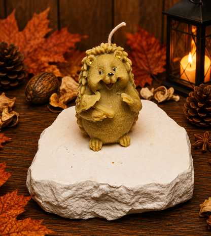 Autumn Tales – Handgegossenes Wachsfiguren-Set