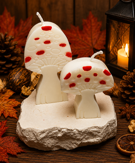 Autumn Tales – Handgegossenes Wachsfiguren-Set