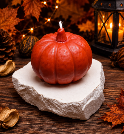 Harvest Pumpkin – Dekorative Kürbiskerze 🎃🍂