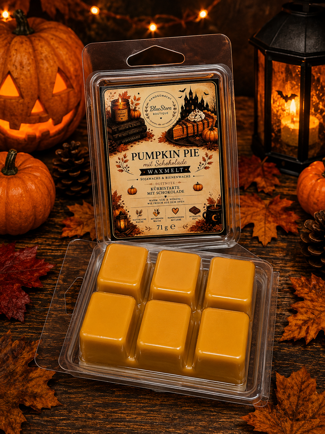 Pumpkin Pie mit Schokolade – Wax Melt