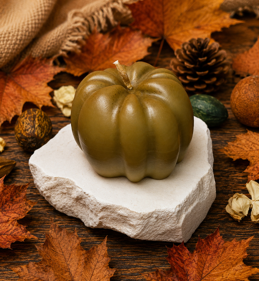 Autumn Pumpkin – Dekorative Kürbiskerze