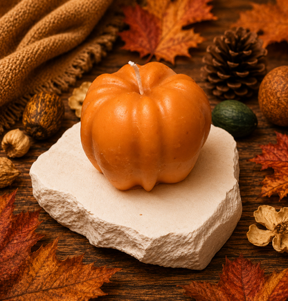 Autumn Pumpkin – Dekorative Kürbiskerze