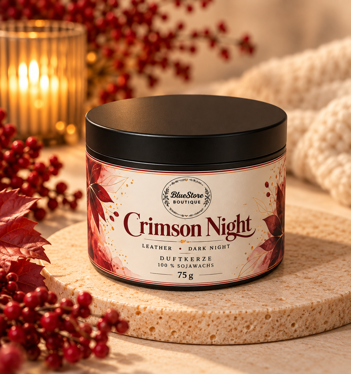 Crimson Night – Duftkerze