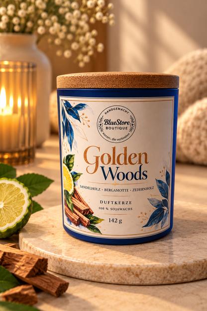 Golden Woods – Duftkerze