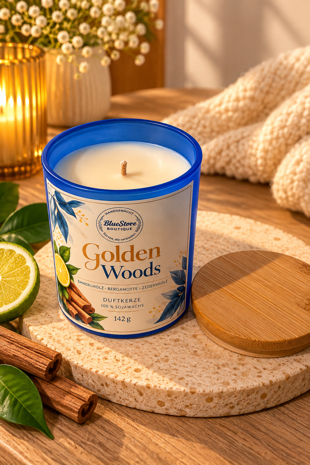 Golden Woods – Duftkerze