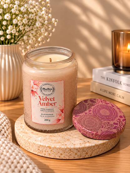 Velvet Amber – Duftkerze