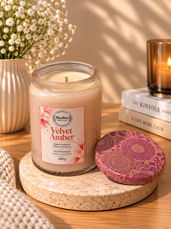 Velvet Amber – Duftkerze