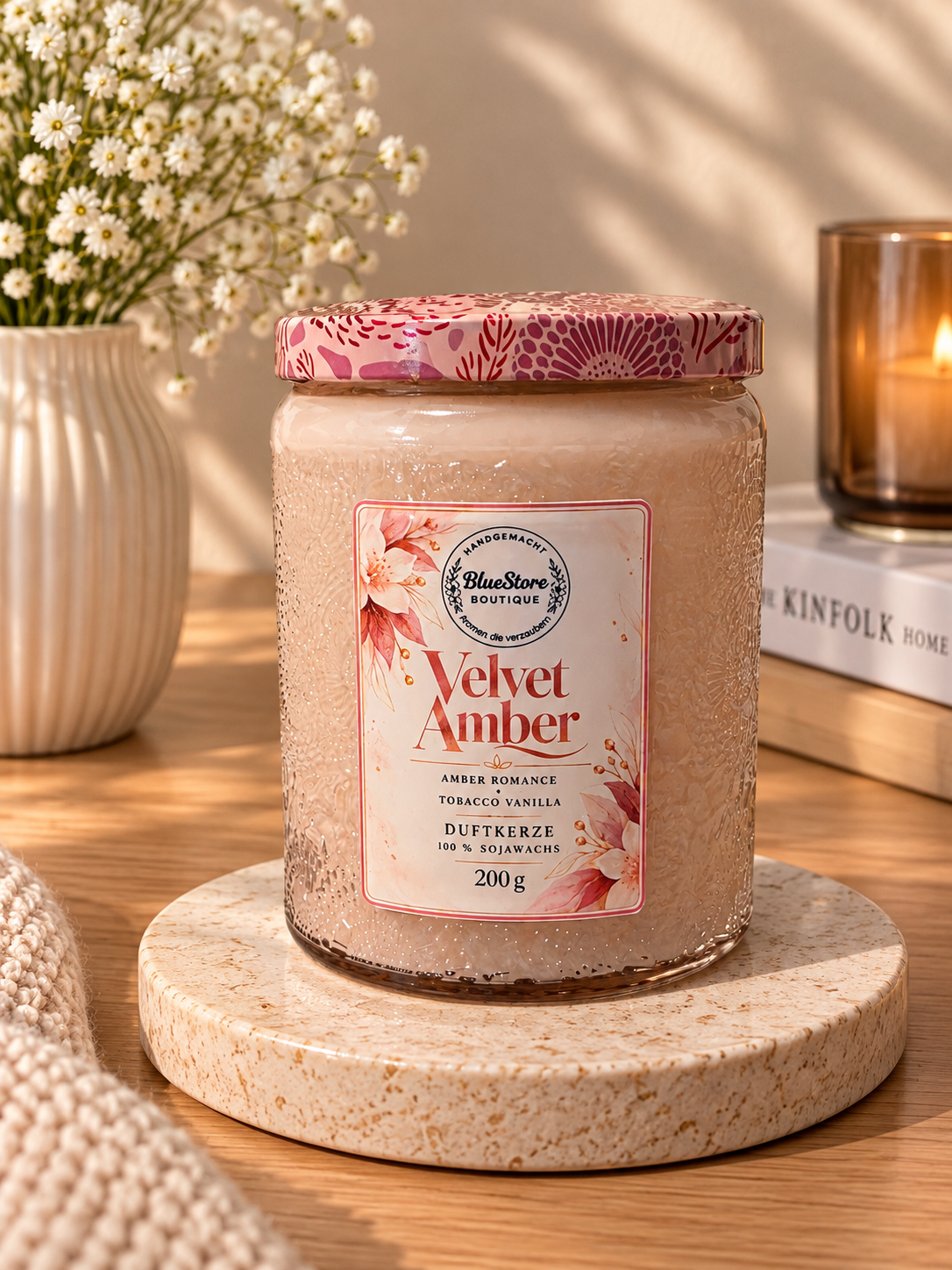 Velvet Amber – Duftkerze