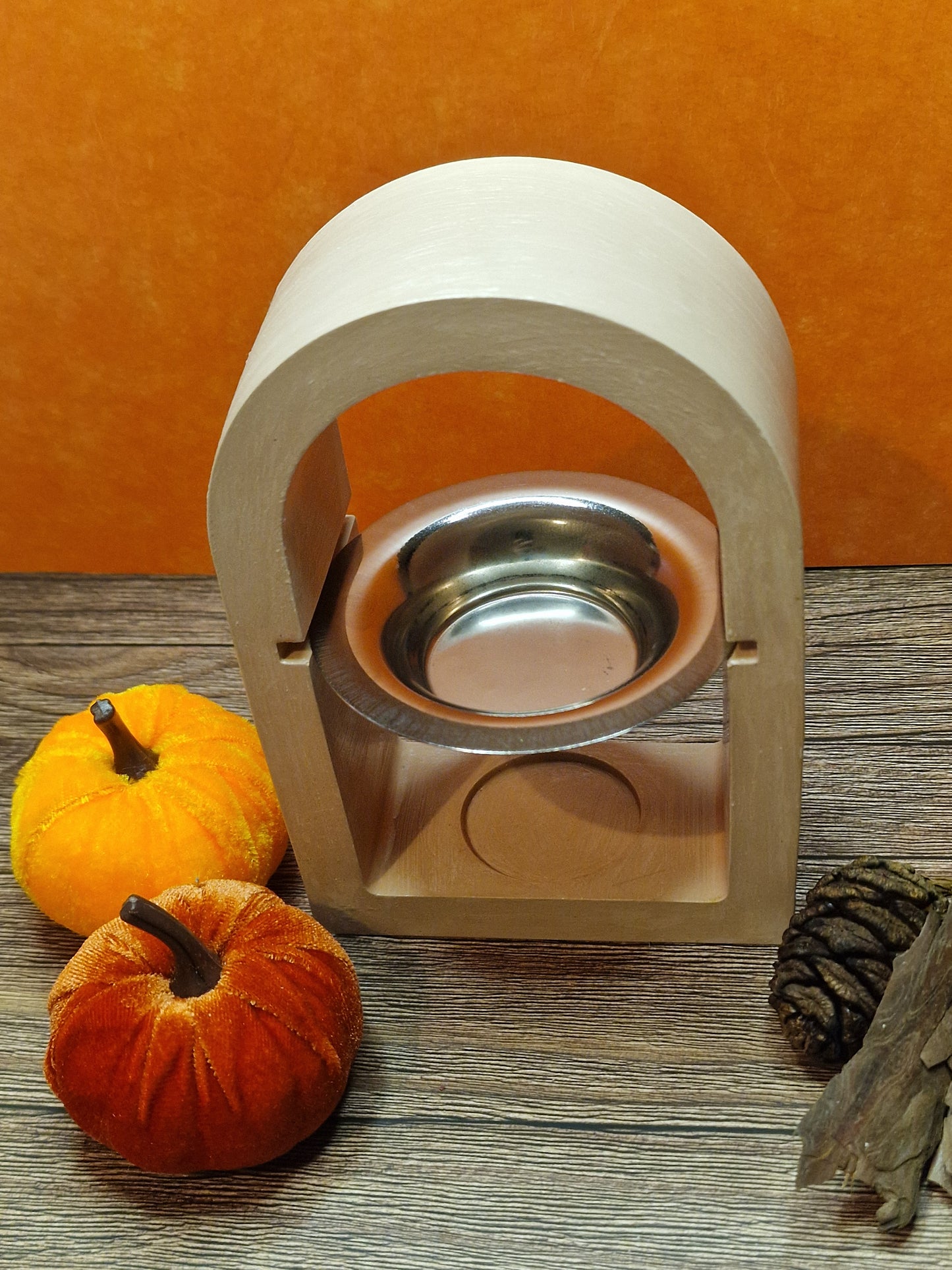 Wax Melt Brenner in Bogenform