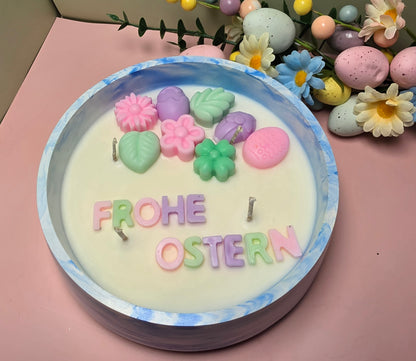 Frohe Ostern Duftkerze