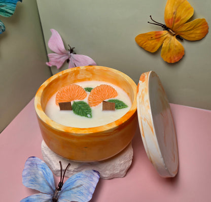 Orangenblüte Duftkerze