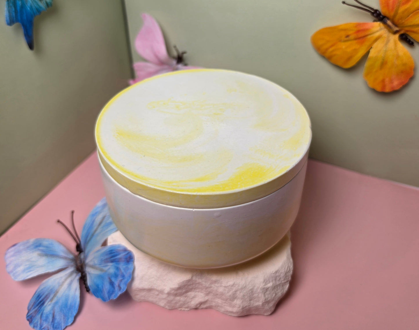 Zitronenblüte Duftkerze