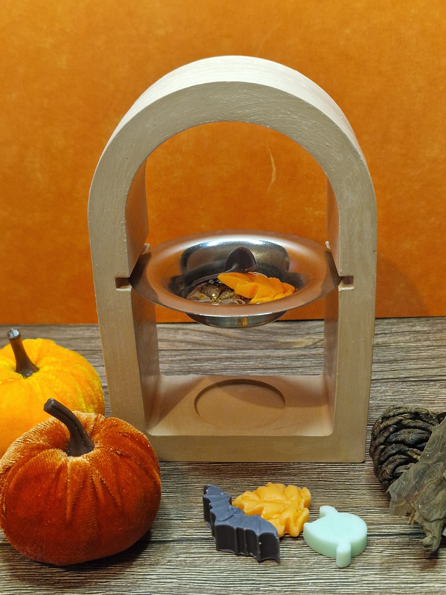 Wax Melt Brenner in Bogenform