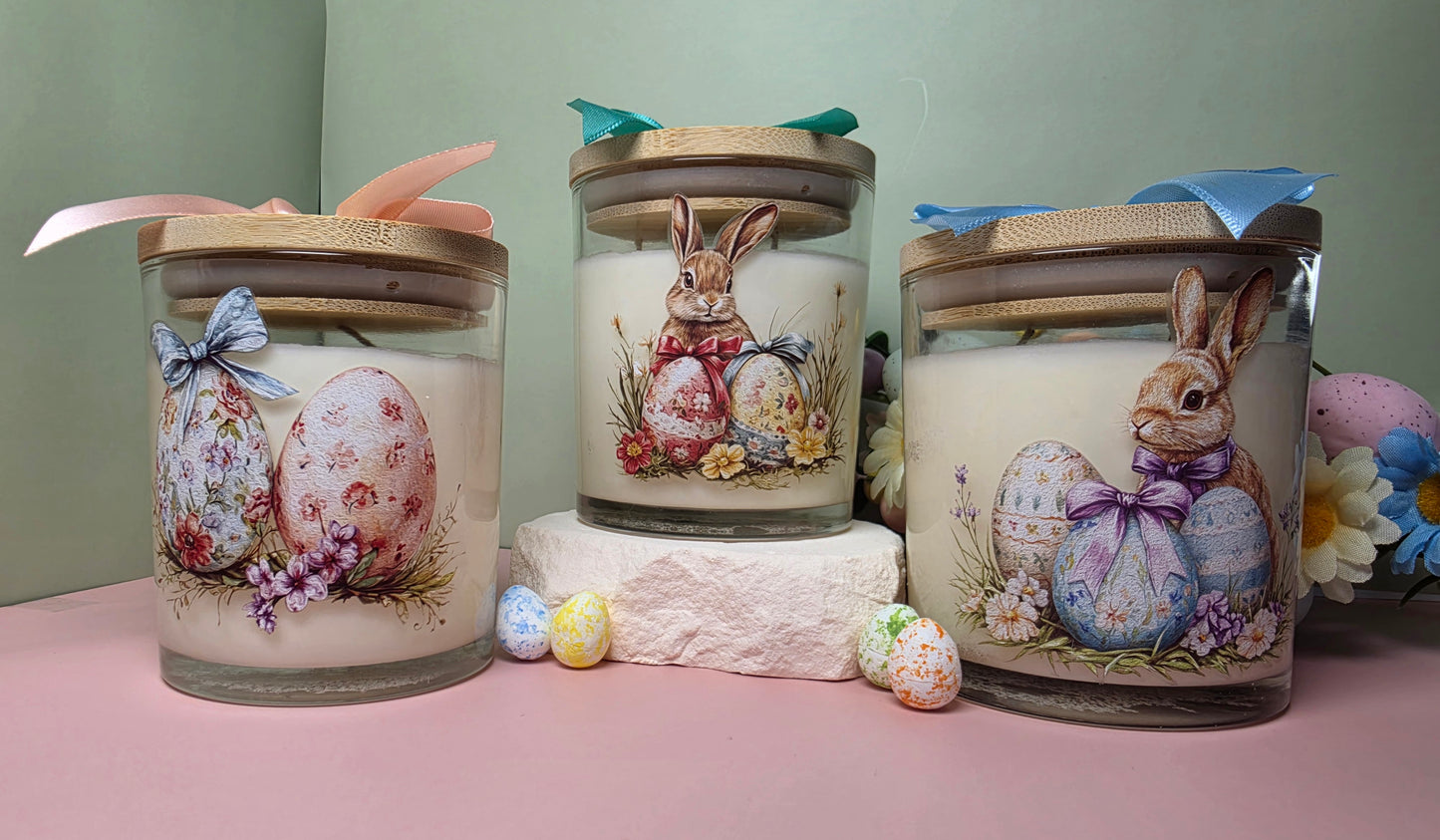 Osterlicht Duftkerze