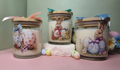 Osterlicht Duftkerze