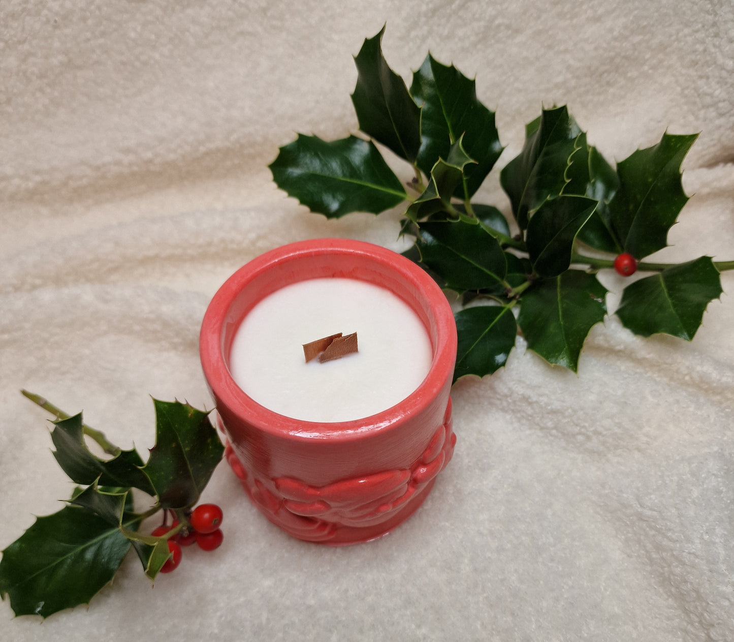 Cranberry Glow – Sojawachskerze