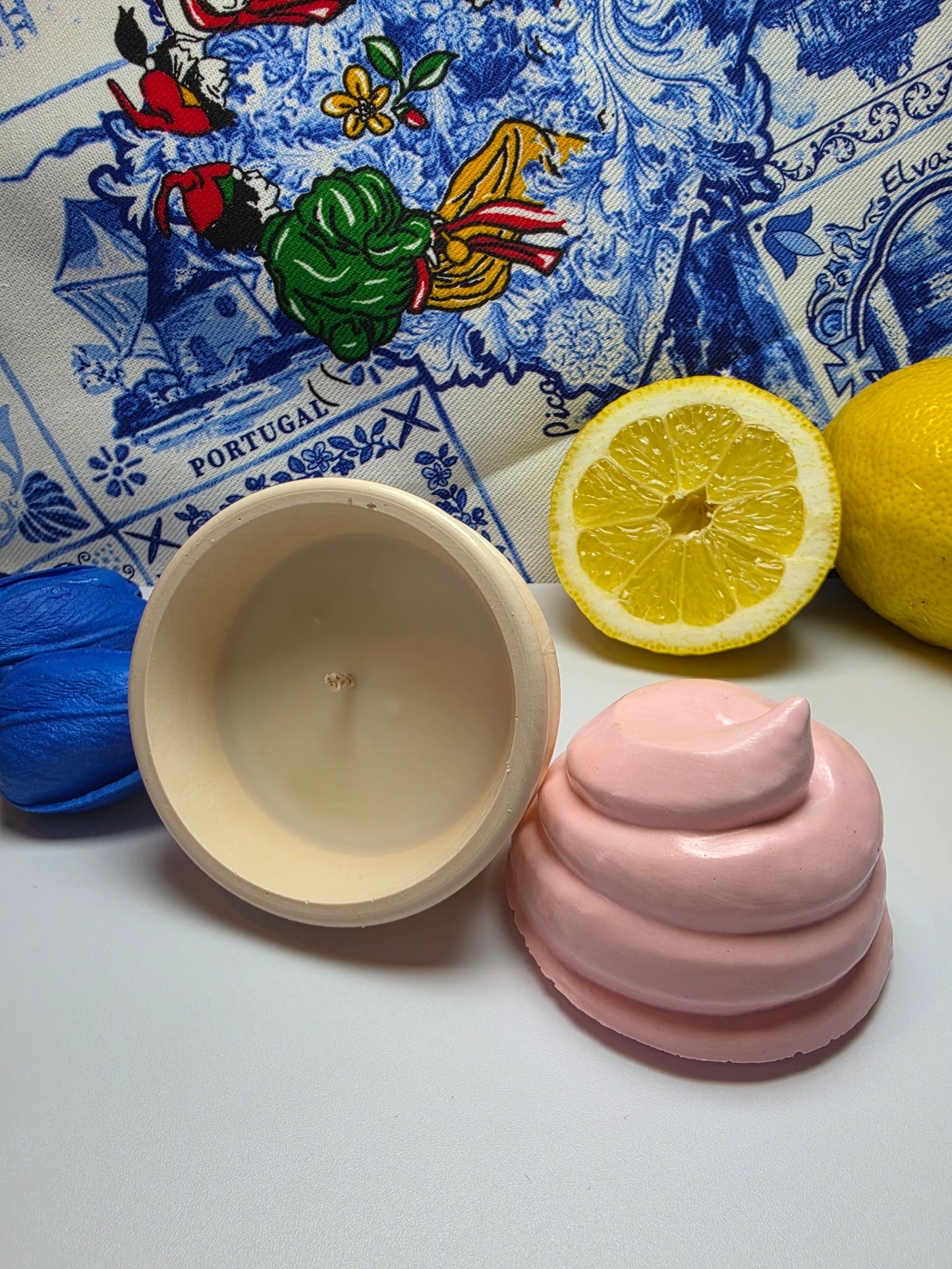 Eiscreme Traum – Sojawachskerze in Eisform