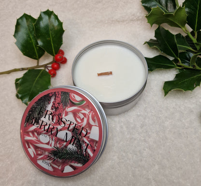 Frosted Berry Mint – Sojawachskerze