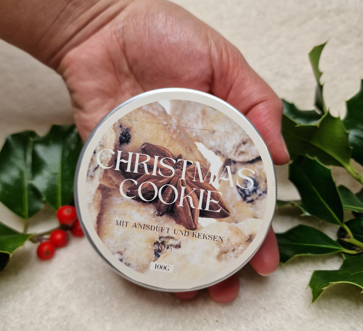 Christmas Cookie – Sojawachskerze