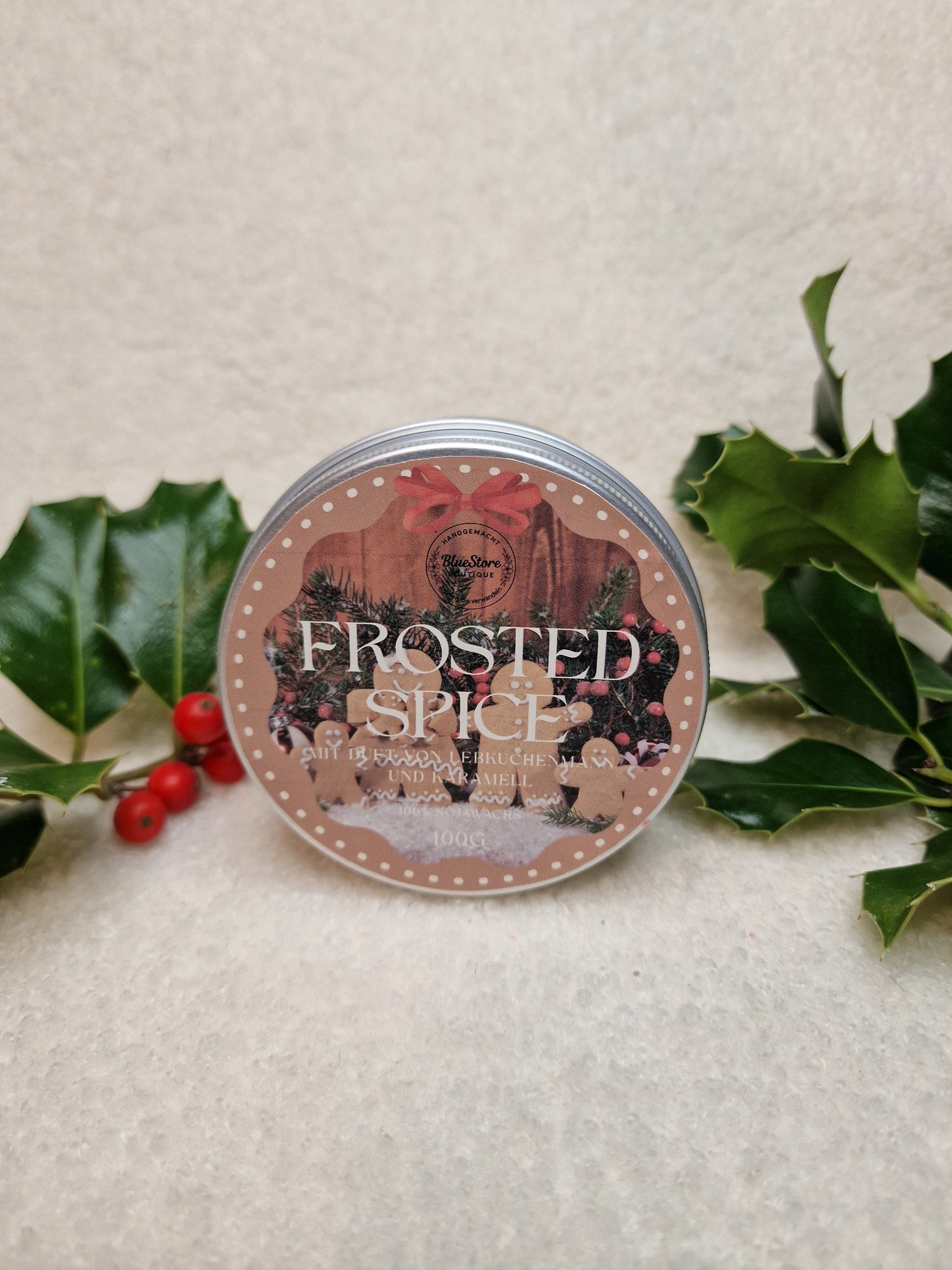 Frosted Spice – Sojawachskerze