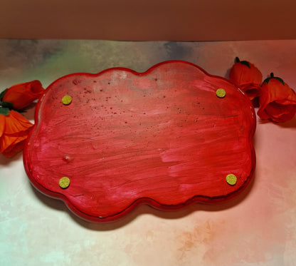 Cloud Plate – Handgefertigter Gips-Teller