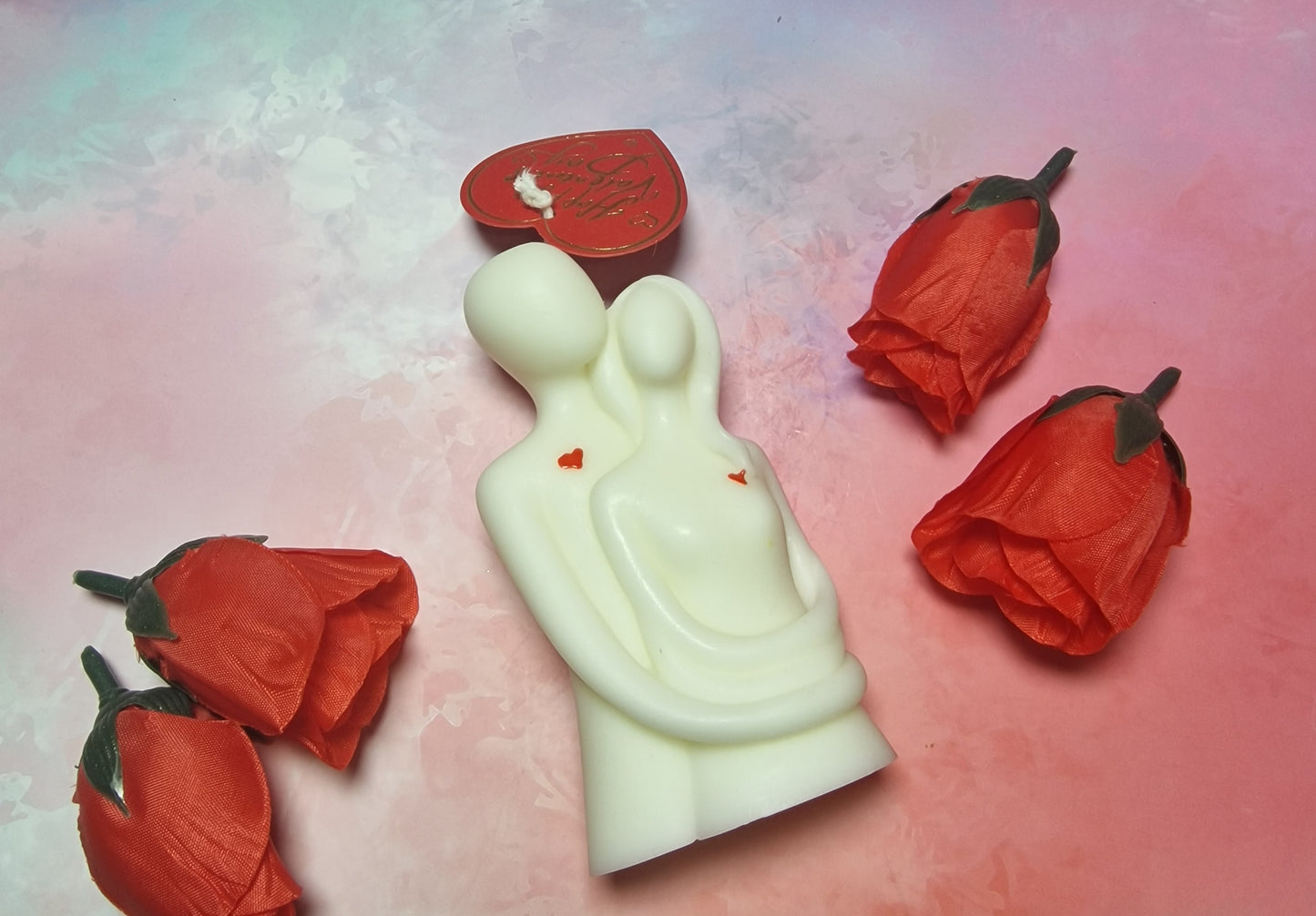 Silent Embrace – Dekorative Kerze