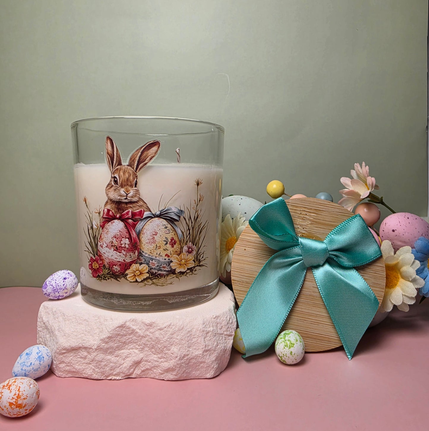 Osterlicht Duftkerze