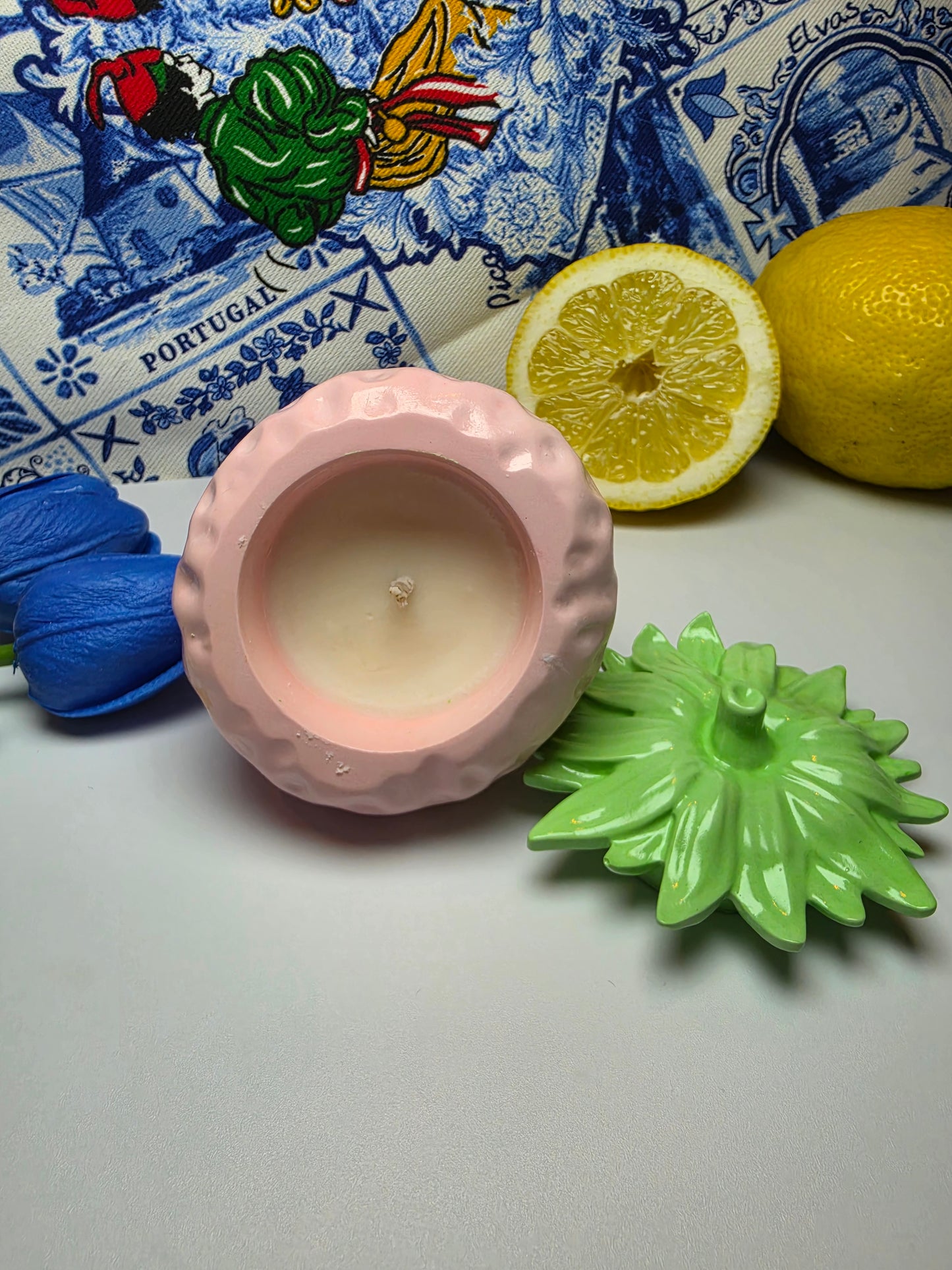 Erdbeerfrische – Erdbeere & Minze Duftkerze
