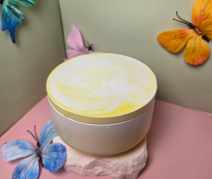 Zitronenblüte Duftkerze