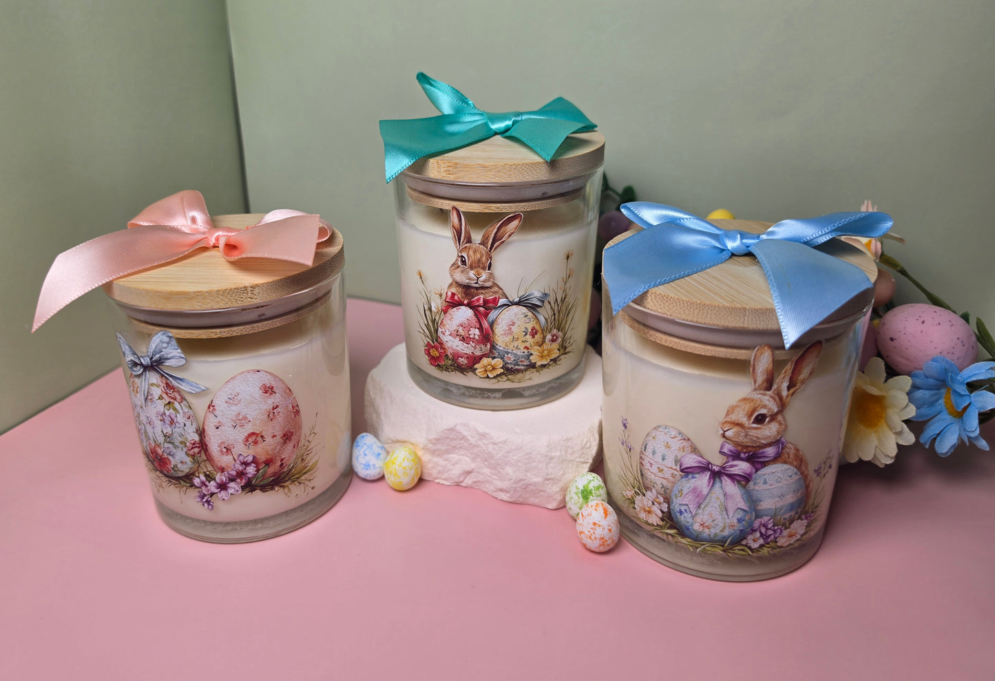 Osterlicht Duftkerze