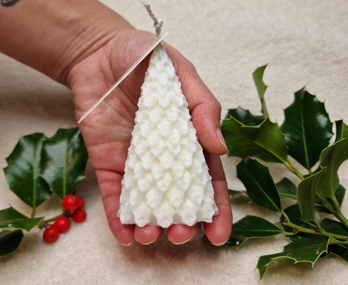 Weihnachtsbaum – Dekorative Kerze