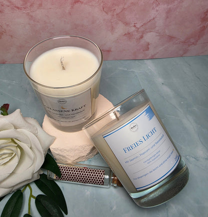 Duftkerzen Set – Gelassene Kraft & Freies Licht