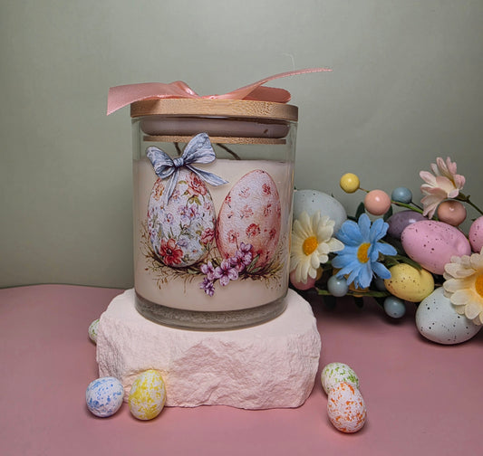 Osterlicht Duftkerze