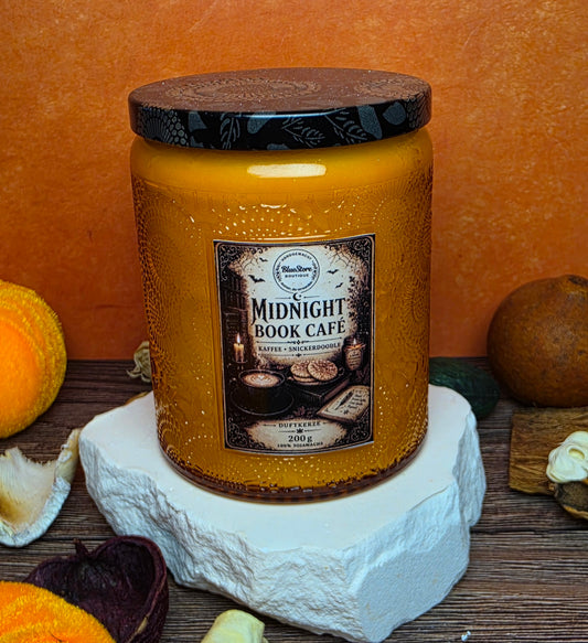 Midnight Book Café – Duftkerze
