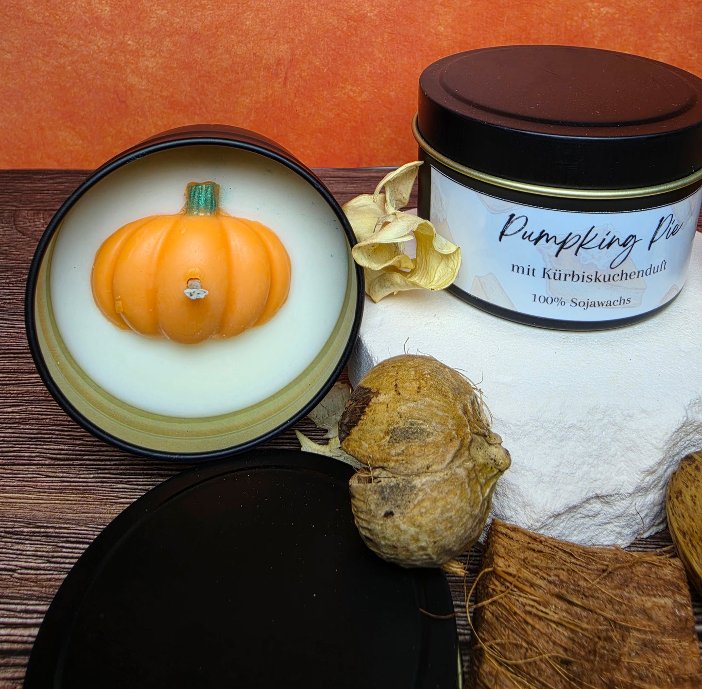 Pumpkin Pie – Duftkerze in Dose (71g)