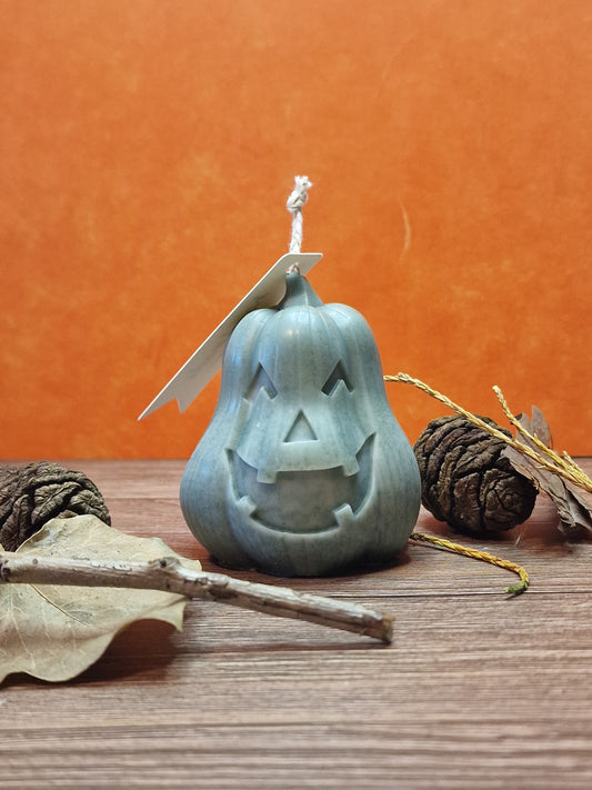Halloween-Kürbiskerze