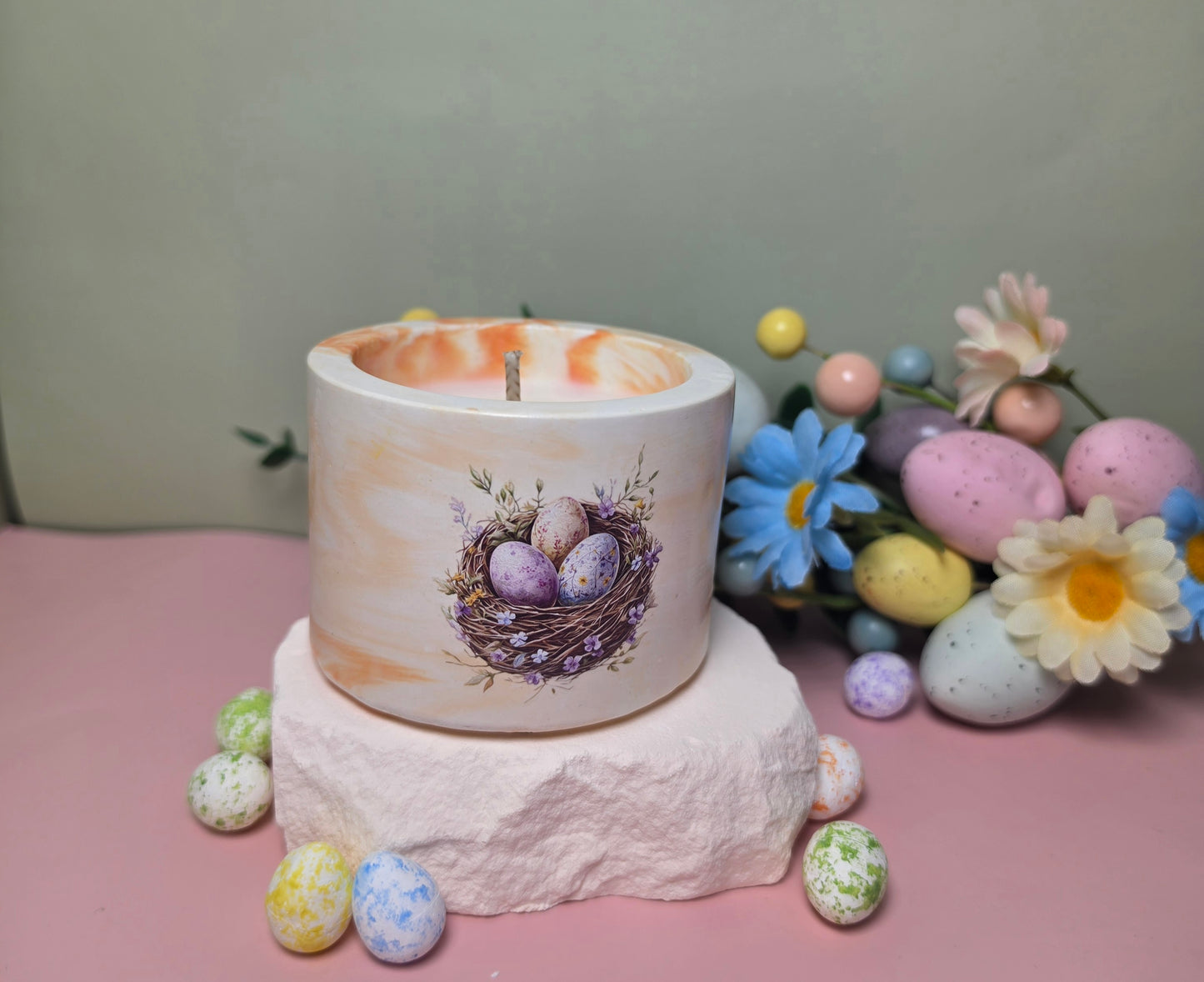 Osterfreude Duftkerze