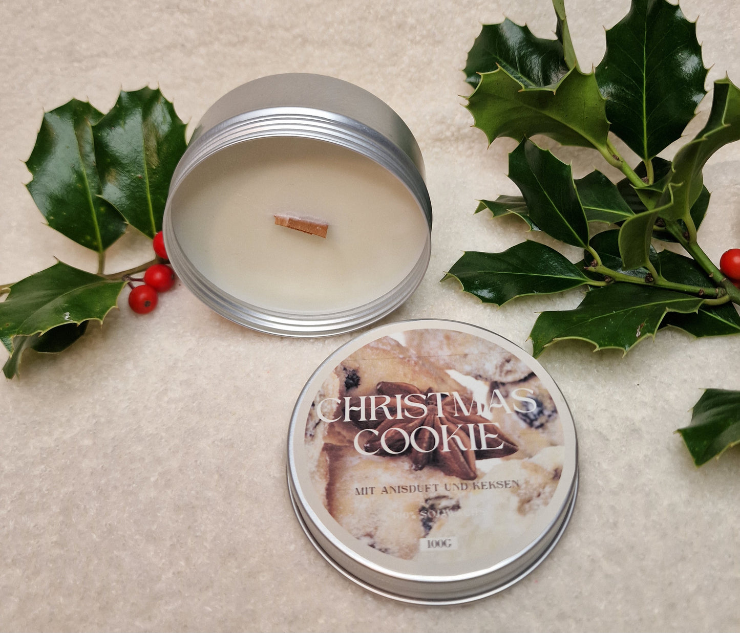 Christmas Cookie – Sojawachskerze