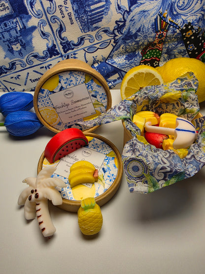 Fruchtige Sommerreise – Duft-Wax Melts 🍋☀️