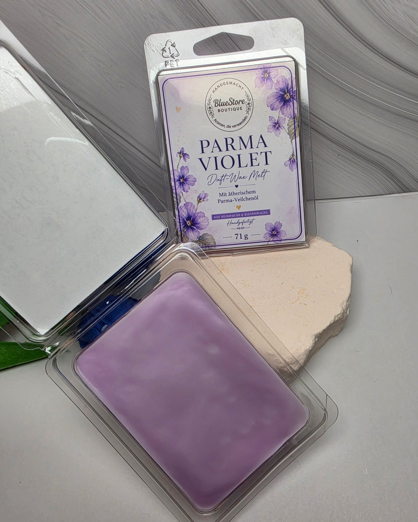 Parma Violet Duft-Wax Melt | Handgefertigt mit Parma-Veilchenöl