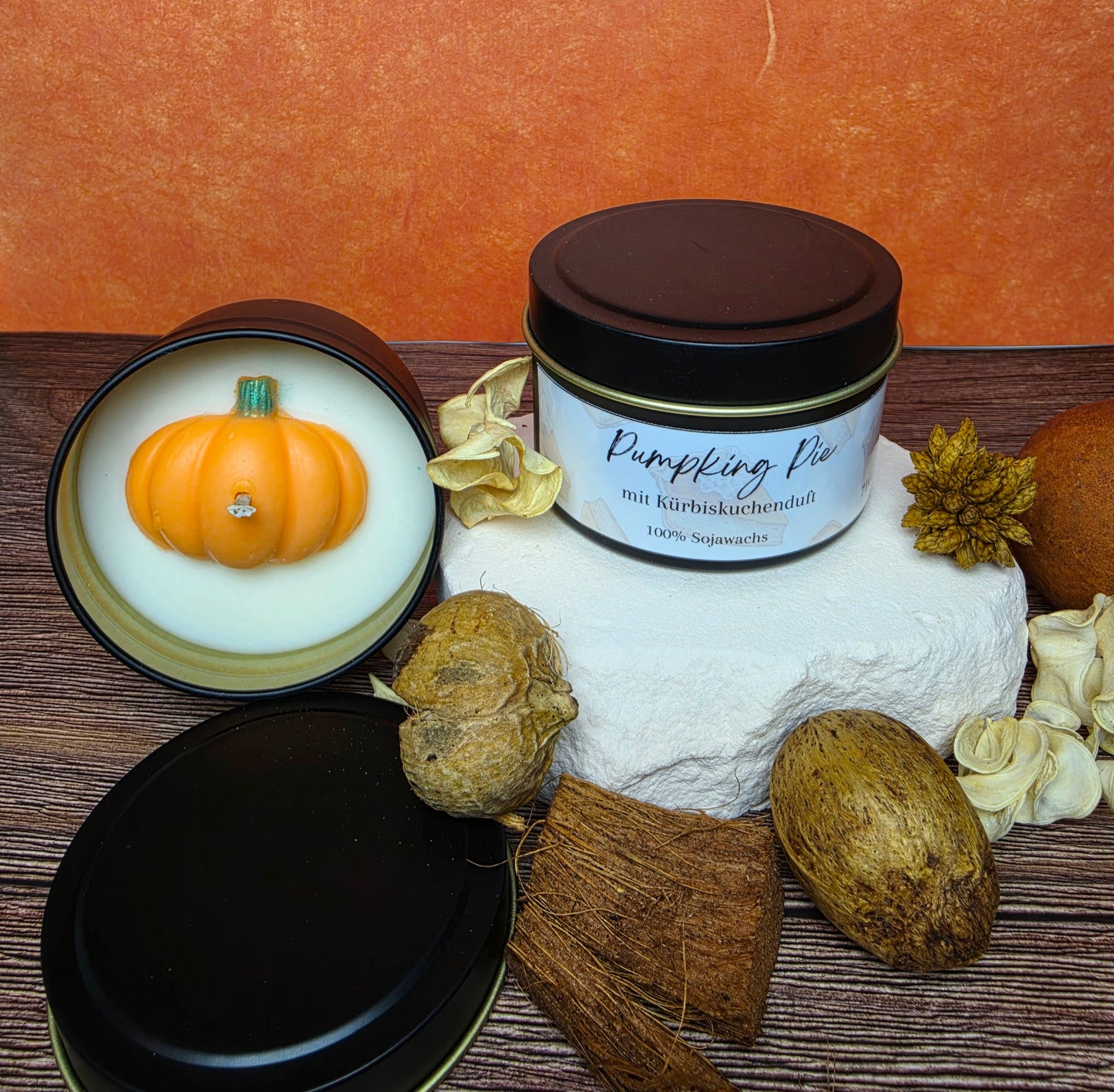 Pumpkin Pie – Duftkerze in Dose (71g)