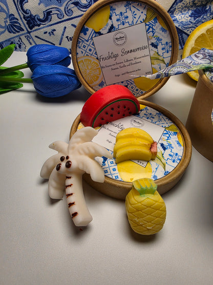 Fruchtige Sommerreise – Duft-Wax Melts 🍋☀️